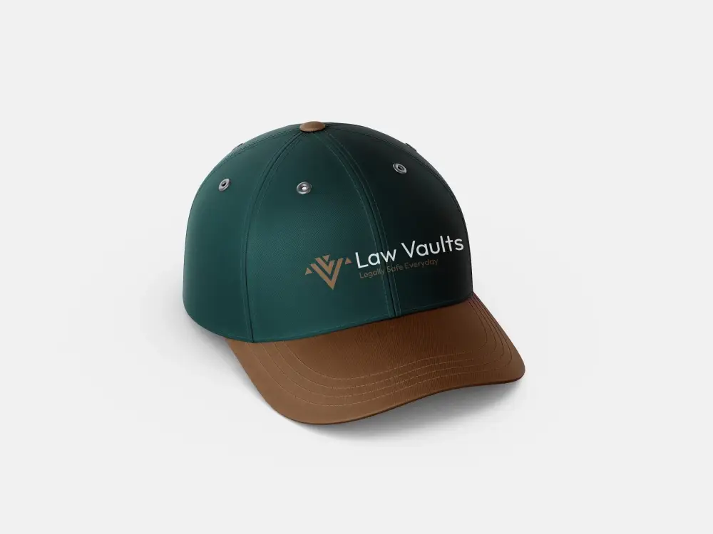 Legal Vault Luvidion branding Nigeria Benue Makurdi Creative 08025448553 Cap design Muckup