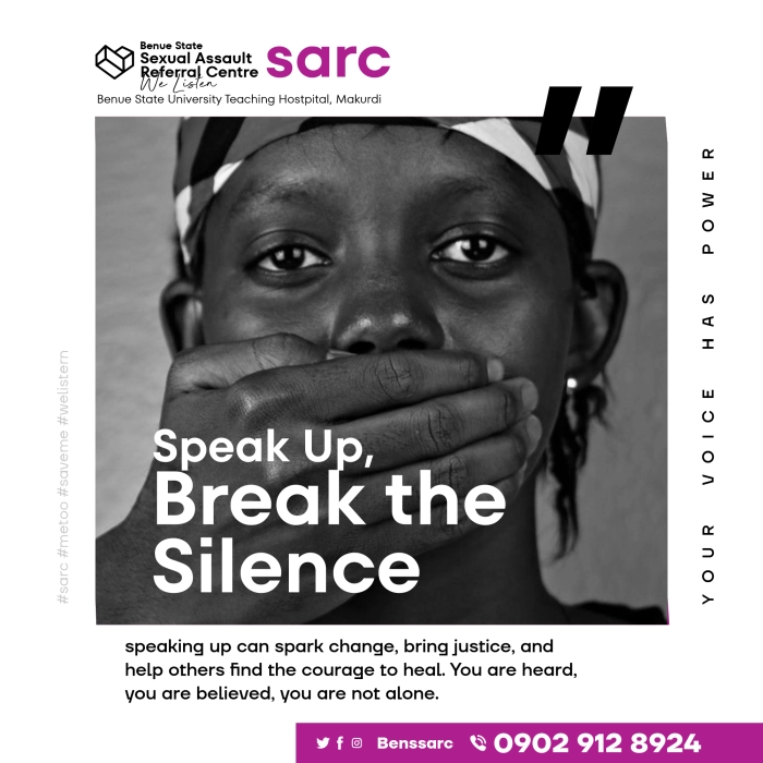SARC Benue State Sexual Assault Referal Centre - Branding - Luvidion Creative - Nigeria Benue State - 0-15