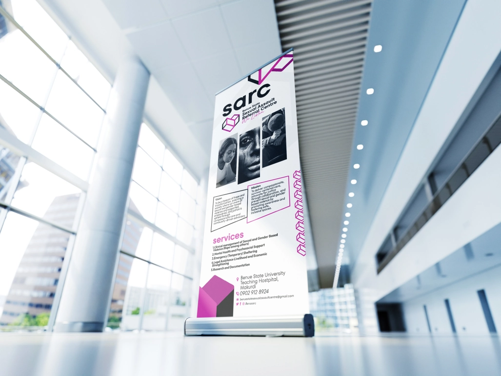 SARC Benue State Sexual Assault Referal Centre - Branding - Luvidion Creative - Nigeria Benue State - 0-2