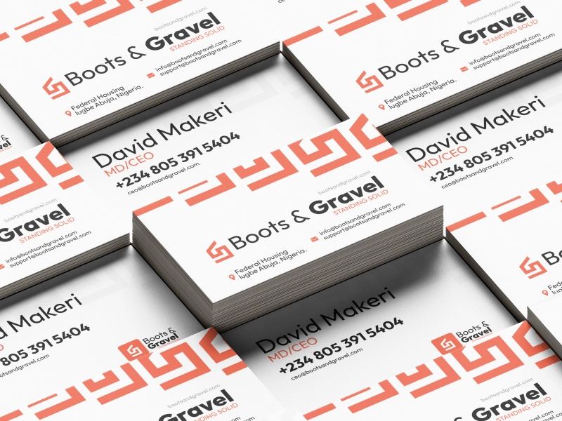 Logo Branding Design Inspiration Nigeria - Boots & Gravel. Luvidion Creative makurdi Benue Stat Nigeria Chianso Terry Terfa Awesome --3