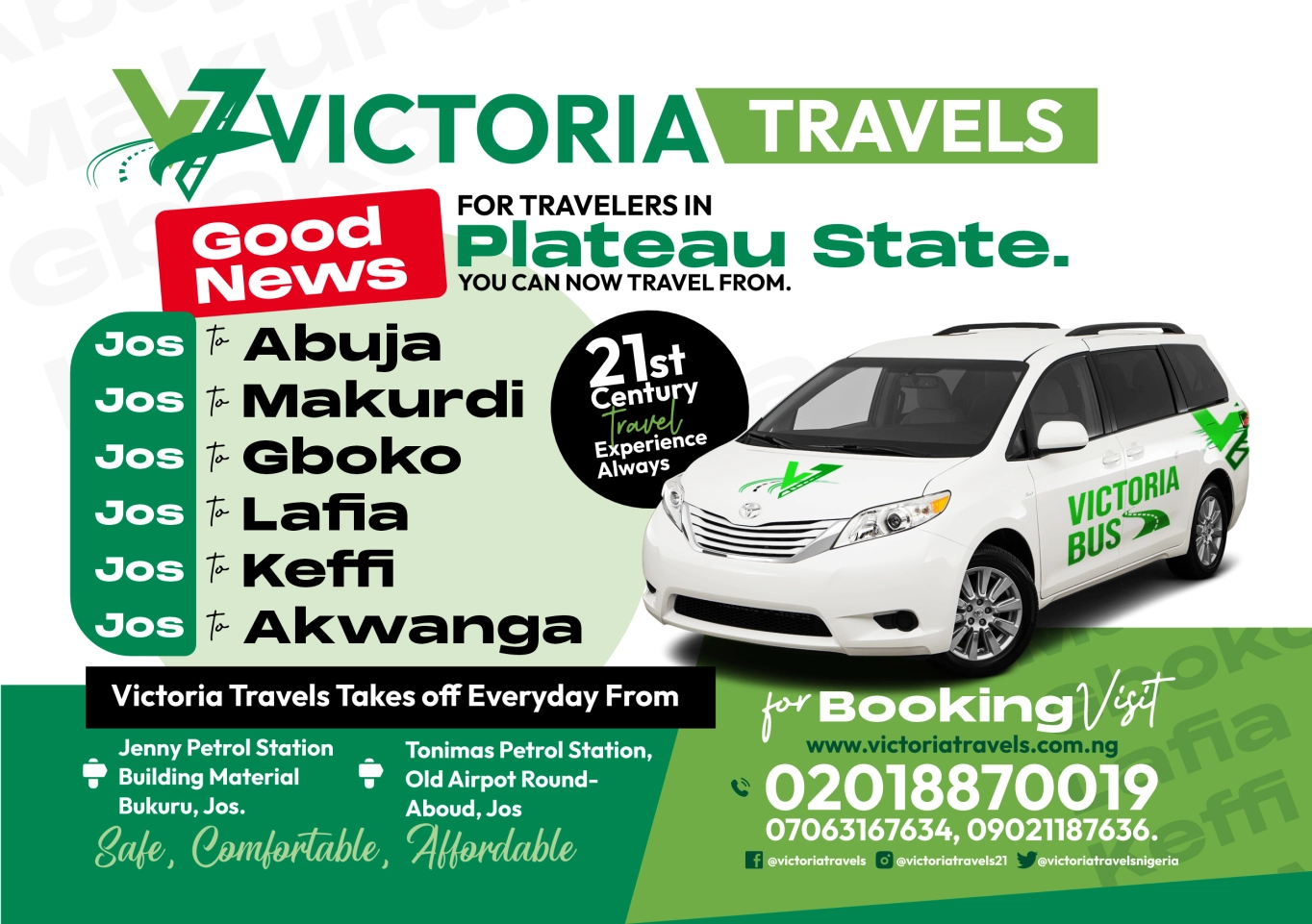 Victoria Travel Nigeria Benue Stae Travel COmpany - Luvidon Creative Portfolio Makurdi Work Best Graphics Branding-11