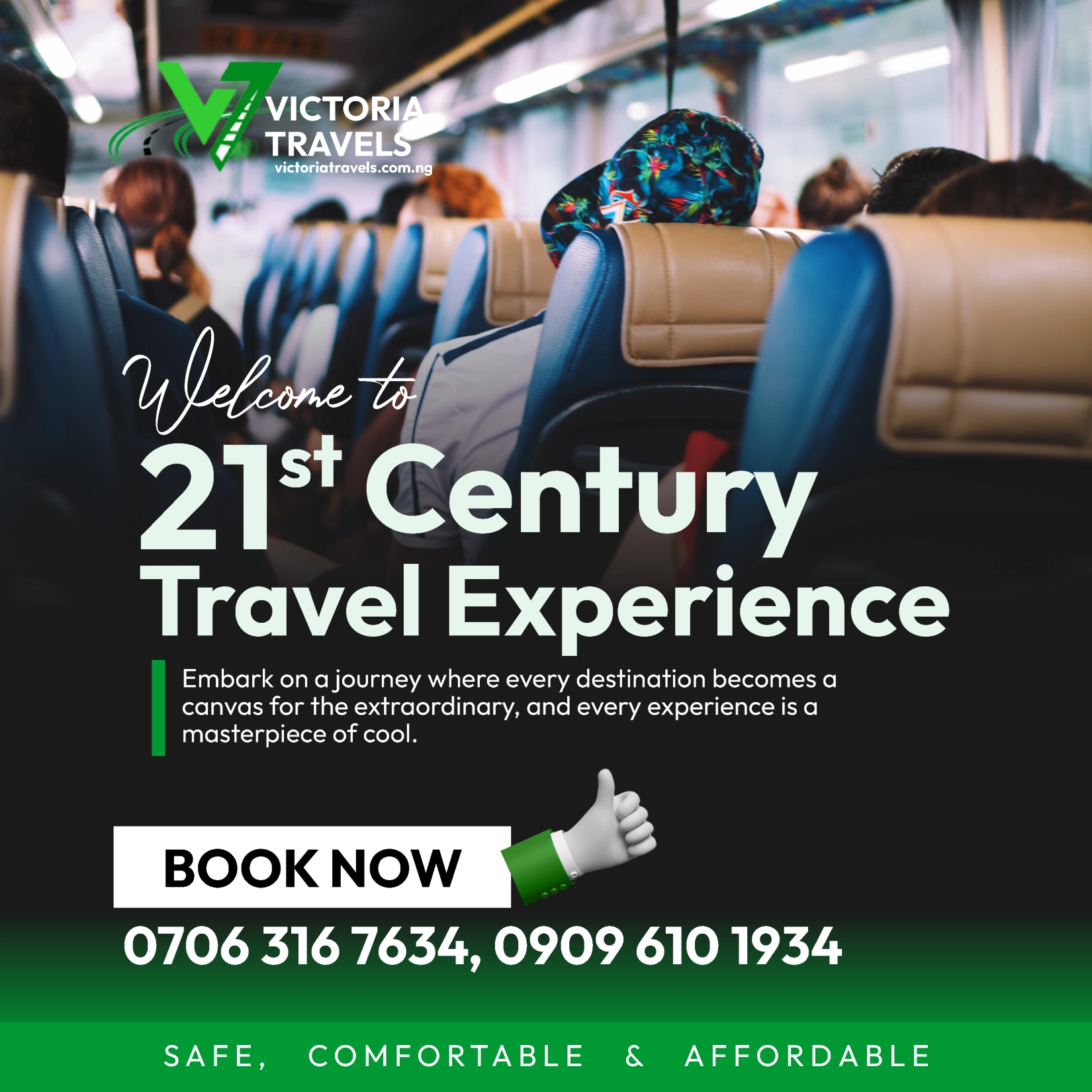 Victoria Travel Nigeria Benue Stae Travel COmpany - Luvidon Creative Portfolio Makurdi Work Best Graphics Branding-17