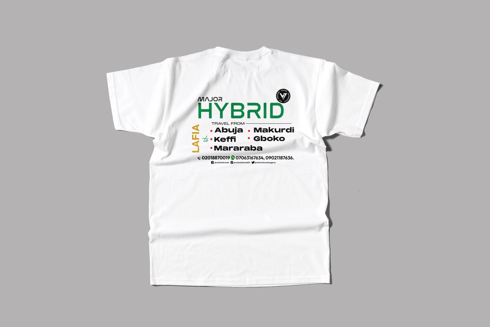Victoria Travel Nigeria Benue Stae Travel COmpany - Luvidon Creative Portfolio Makurdi Work Best Graphics Branding-22