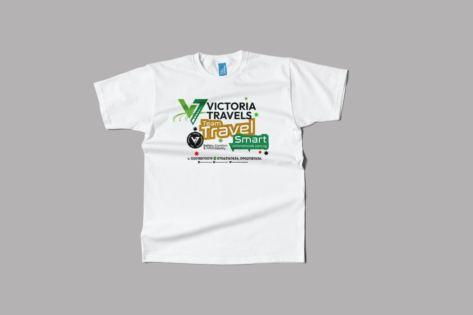 Victoria Travel Nigeria Benue Stae Travel COmpany - Luvidon Creative Portfolio Makurdi Work Best Graphics Branding-25