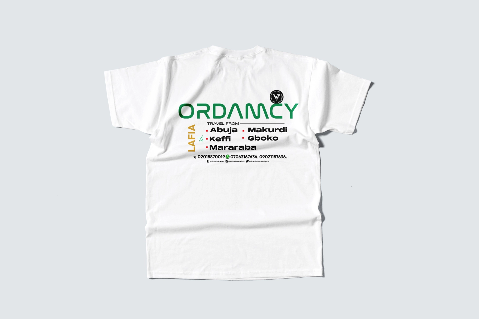 Victoria Travel Nigeria Benue Stae Travel COmpany - Luvidon Creative Portfolio Makurdi Work Best Graphics Branding-26