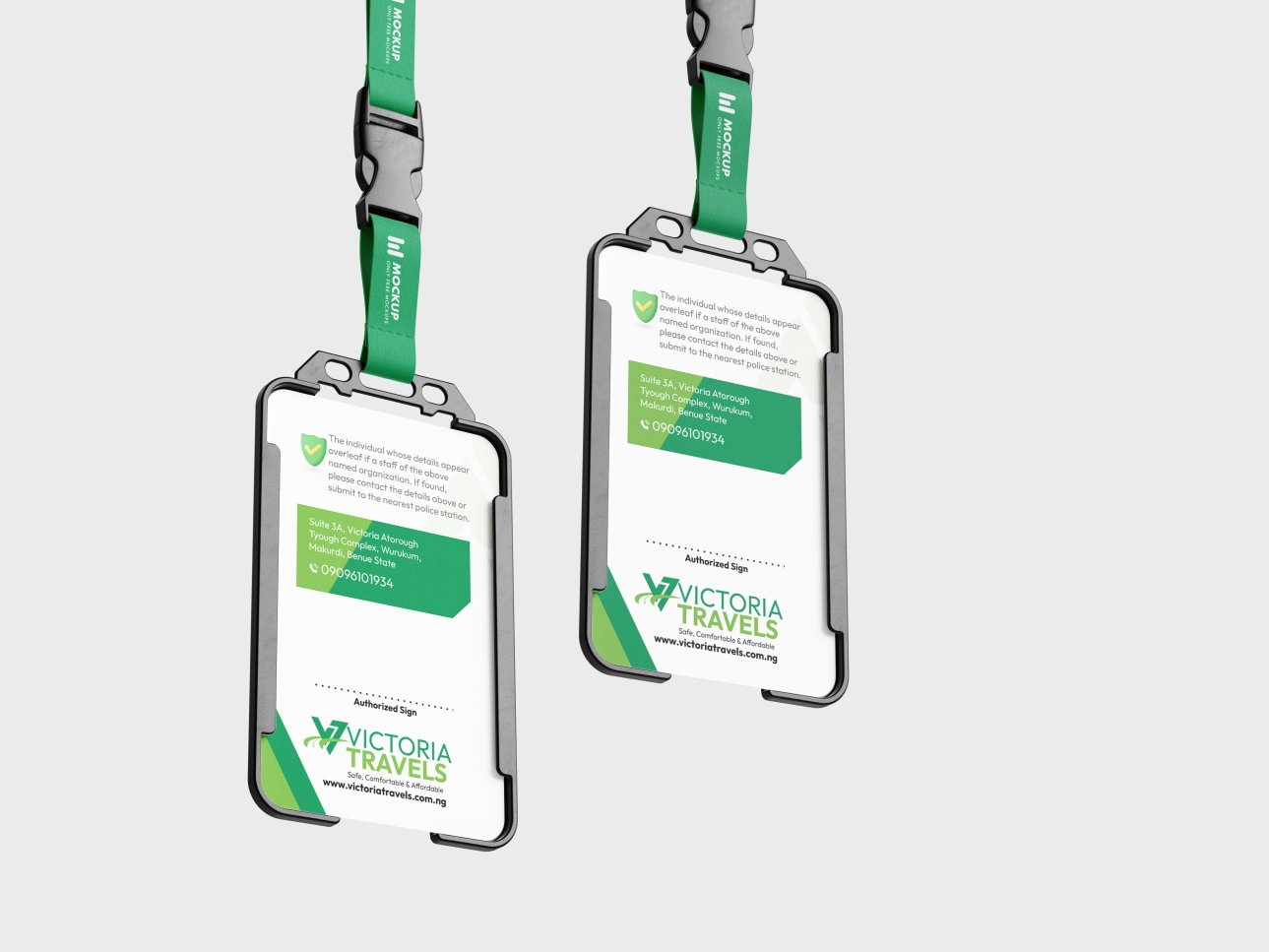 Victoria Travel Nigeria Benue Stae Travel COmpany - Luvidon Creative Portfolio Makurdi Work Best Graphics Branding-6